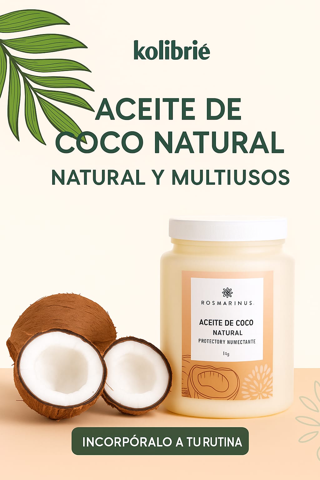 Aceite de coco Natural