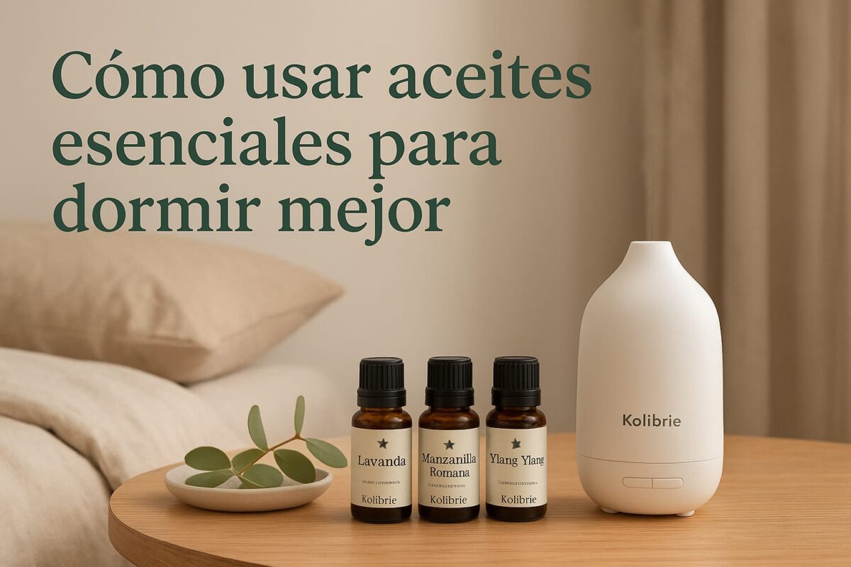 Cómo usar aceites esenciales para dormir mejor