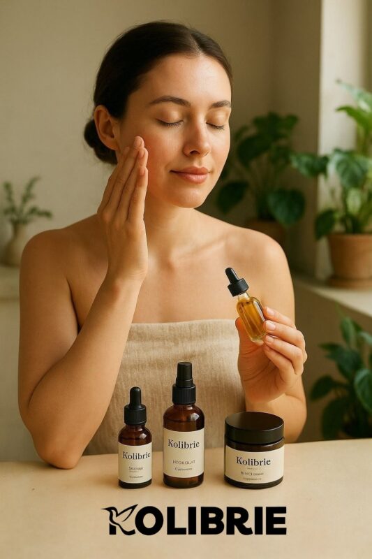 Rutina de cuidado facial natural con productos Kolibrie: paso a paso para una piel radiante