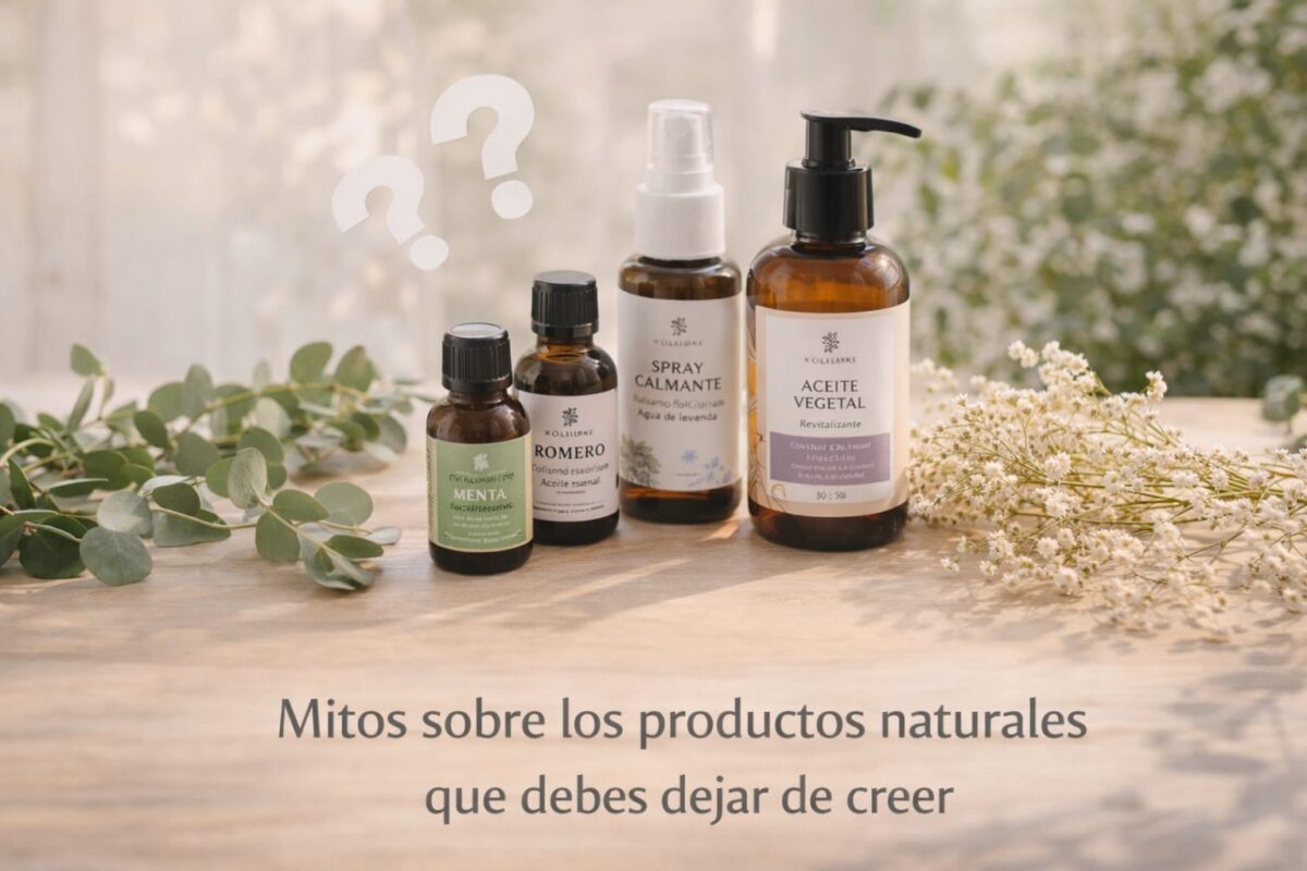 mitos sobre los productos naturales